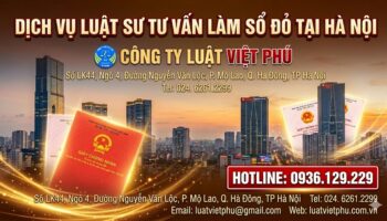 Dịch vụ luật sư tư vấn làm sổ đỏ ở tại Hà Nội