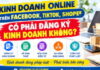 Kinh doanh online trên Facebook, TikTok, Shopee có phải đăng ký kinh doanh không?