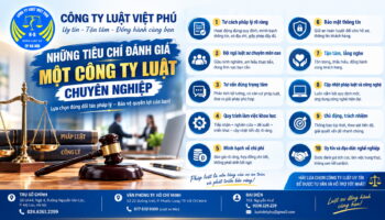 Những tiêu chí đánh giá một công ty luật chuyên nghiệp